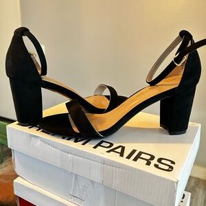 Dream Pairs Black Heels Elegant Design